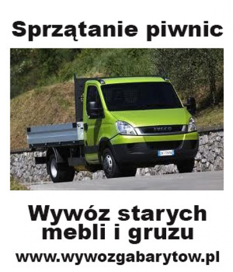 Opróżnianie i sprzątanie mieszkań oraz piwnic